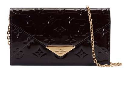 Mira Chain Clutch, front view